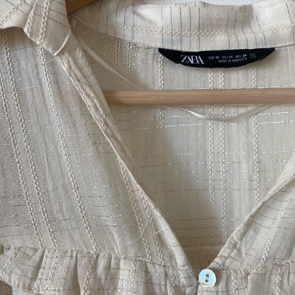 Zara Blouse size XS - Picture 3 of 3
